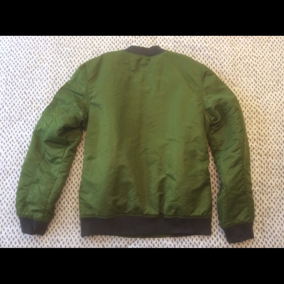 Mens David Bitton Bomber Jacket - Picture 3 of 4